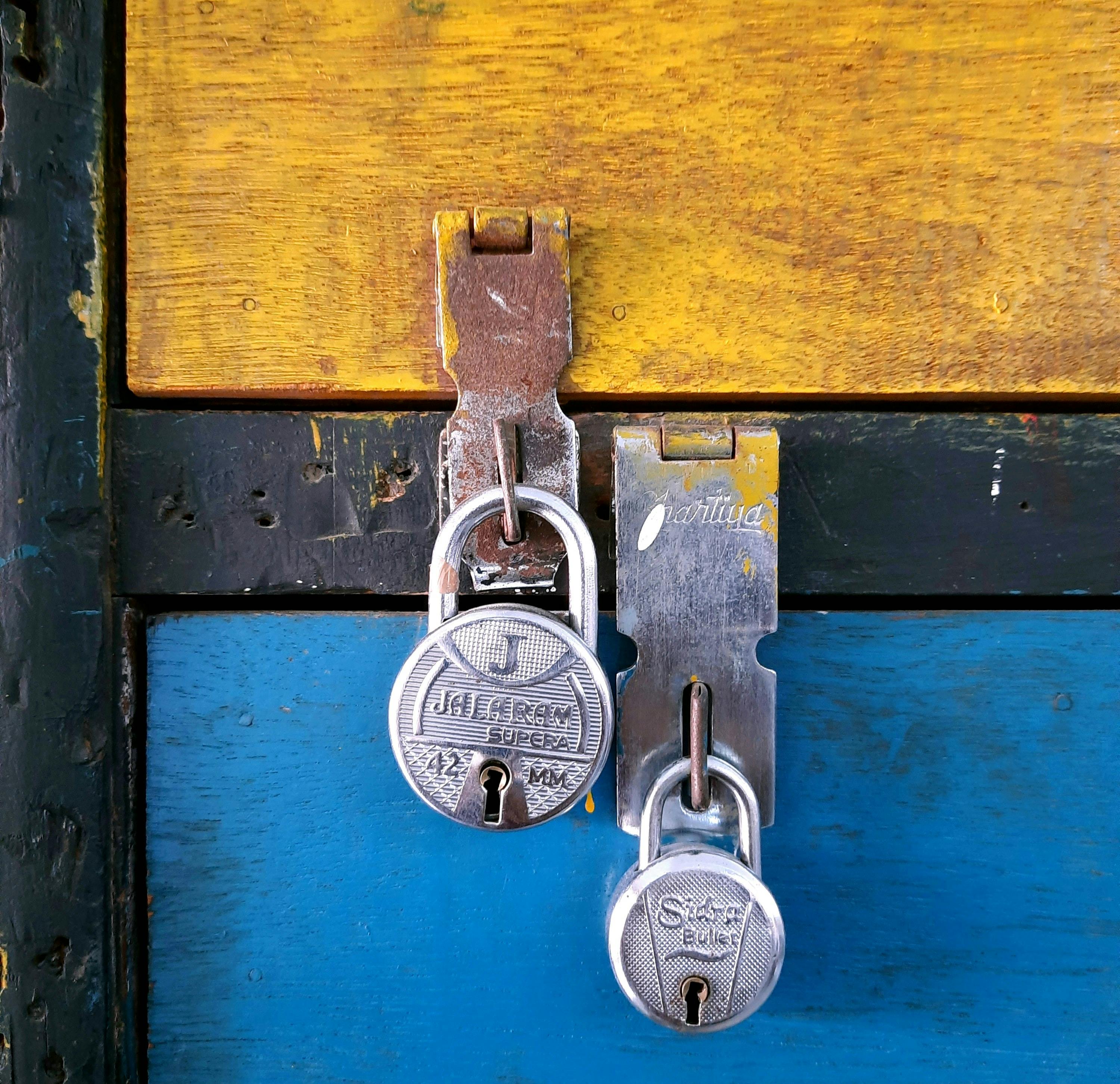 Home security locks and padlocks